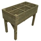 Warzywnik - zielnik 100 x 50 cm drewniany STELMET