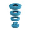 Korek spustowy 36 mm-58 mm DO ZLEWOZMYWAKA I UMYWALKI NIEBIESKI WIRQUIN