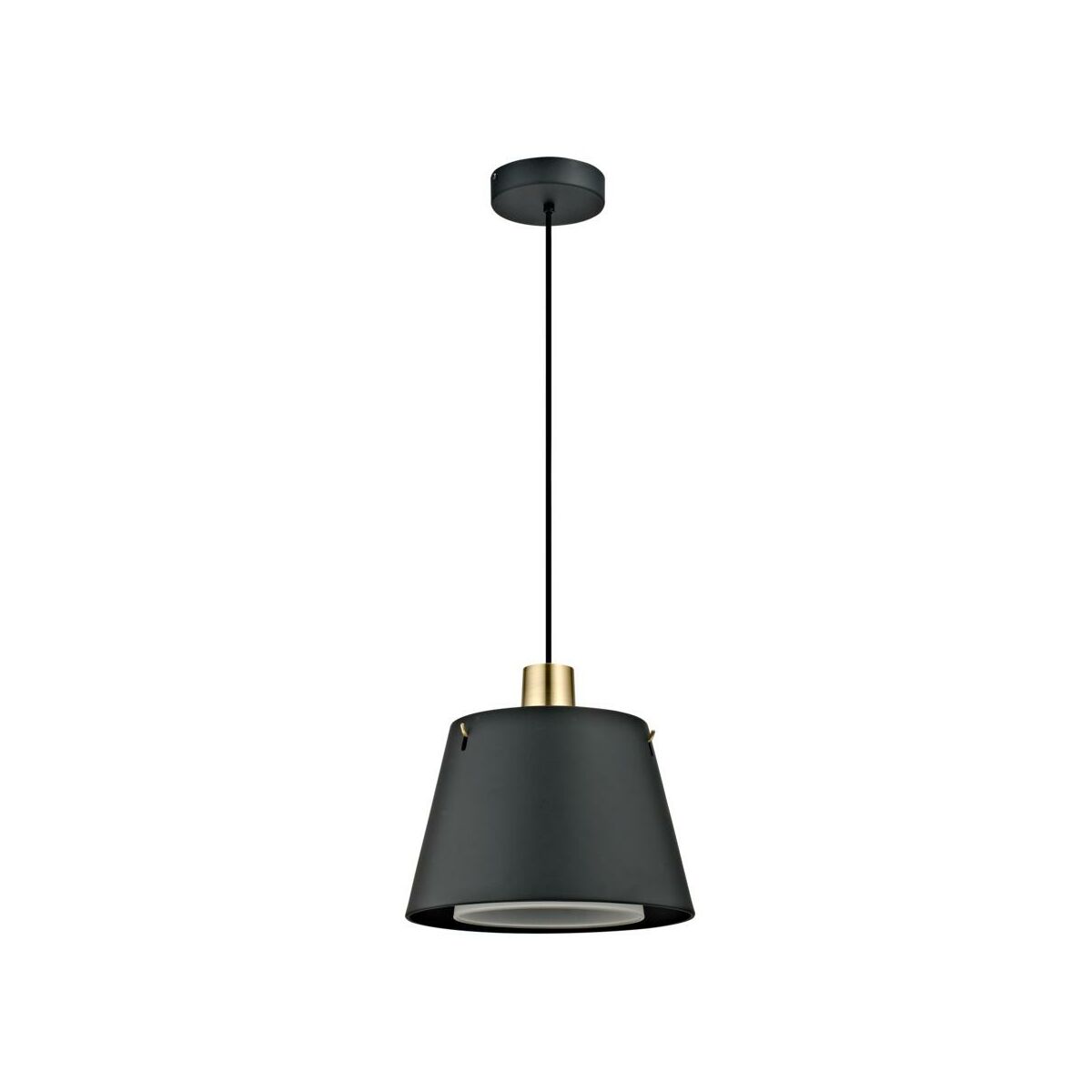 Lampa wisząca Cotty czarna E27 Inspire