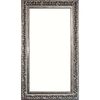 Lustro ORNAMENT srebrne 45 x 110 cm w drewnianej ramie