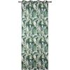 Firana gotowa CALATEA kolor Zielony 140 x 245 cm Kółka 150 g/m²