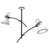 Lampa wisząca ZUMBA biało-czarna E27 CANDELLUX