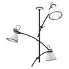 Lampa wisząca ZUMBA biało-czarna E27 CANDELLUX
