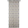 Zasłona gotowa TIRETS kolor Szary 140 x 245 cm Kółka 130 g/m²