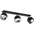 Listwa reflektorowa ALTEA czarna 3 x GU10 TK LIGHTING
