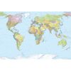 Fototapeta World Map 368 x 248 cm Komar