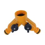 Przyłącze kranowe podwójne GW3/4" - GW1/2" plastikowe HL043P