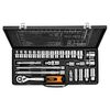 Zestaw kluczy nasadowych 3/8" 1/2" 08-677 28 szt. NEO