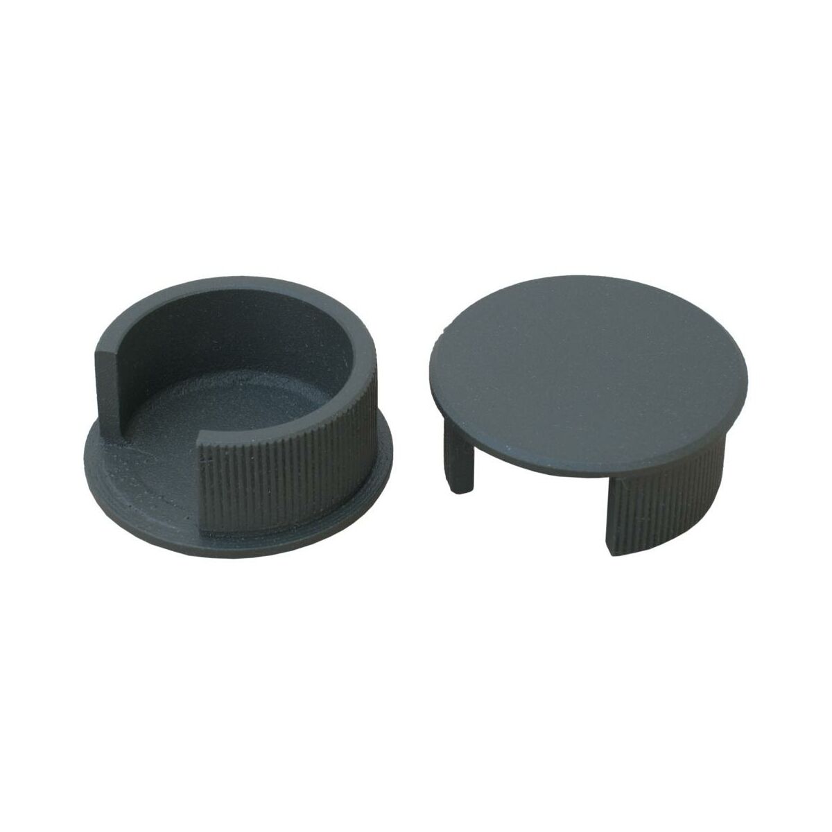 Zaślepki do poręczy aluminiowej PRO3 7A Antracyt 2 sztuki Dolle