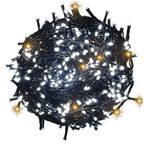 Lampki choinkowe zewnętrzne 29.95 m 600 LED białe zimne z programatorem FLASH