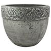 Doniczka betonowa 29 cm grafitowa MB ORNAMENT CERMAX
