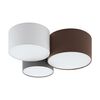 Lampa sufitowa Pastore biało-szaro-brązowa 3 x E27 Eglo