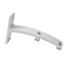 Wspornik podwójny do profilu aluminiowego 12 cm biały