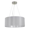 Lampa wisząca MASERLO szara E27 EGLO