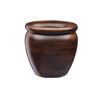 Donica ceramiczna 28 cm brązowa MUZA 5 R0723