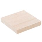 Półka ścienna KOMOROWA Dąb bielony 23,5 x 23,5 cm SPACEO