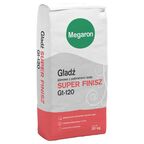 Gładź gipsowa z polimerami biała SUPER-FINISZ Gt-120 20 kg MEGARON