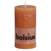 Świeca pieńkowa RUSTIC pomarańczowa wys. 13 cm BOLSIUS