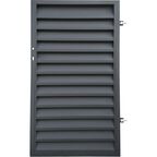 Furtka Kreta 90x150 cm prawa Polbram antracyt