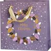 Torebka na prezenty WREATH FOR CHRISTMAS 6 x 17 cm