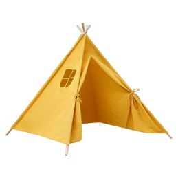 Namiot ogrodowy dla dzieci Teepee 100x100x120 cm żółty