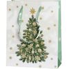 Torebka na prezenty FROSTY TREE 10 x 25 cm