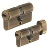 Zestaw wkładek drzwiowych podłużnych na jeden klucz D10+KD10 AB 40/50G 40 x 50 mm ABUS