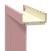 Ościeżnica regulowana 90 Prawa Pastelowy róż 120 - 140 mm Classen