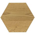 Panel ścienny drewniany dębowy Hexagon naturalny 30x30 cm