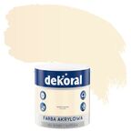 Farba wewnętrzna do ścian i sufitów KOLORY, KTÓRE INSPIRUJĄ 2.5 l Kwitnąca magnolia DEKORAL