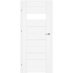 Drzwi wewnętrzne łazienkowe z podcięciem wentylacyjnym Lora Białe 70 Lewe Classen