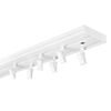 Szyna sufitowa 2-torowa 200 cm z żabkami PVC KARTEN