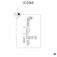Bateria Icone Sensea umywalkowa chrom