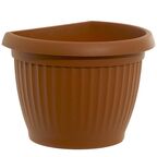 Doniczka plastikowa 18 cm brązowa TERRA DST2 PROSPERPLAST