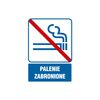 Znak informacyjny PALENIE ZABRONIONE 14.8 x 21 cm