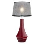 Lampa stołowa AMAZONKA czerwona E27 PREZENT