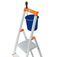 Drabina aluminiowa 8 stopni 1-stronna Krause Solidy