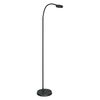 Lampa podłogowa ARIA czarna LED ACTION