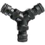 Trójnik 12,5 mm (1/2") / 19 mm (3/4") plastikowy GEOLIA GL 3451