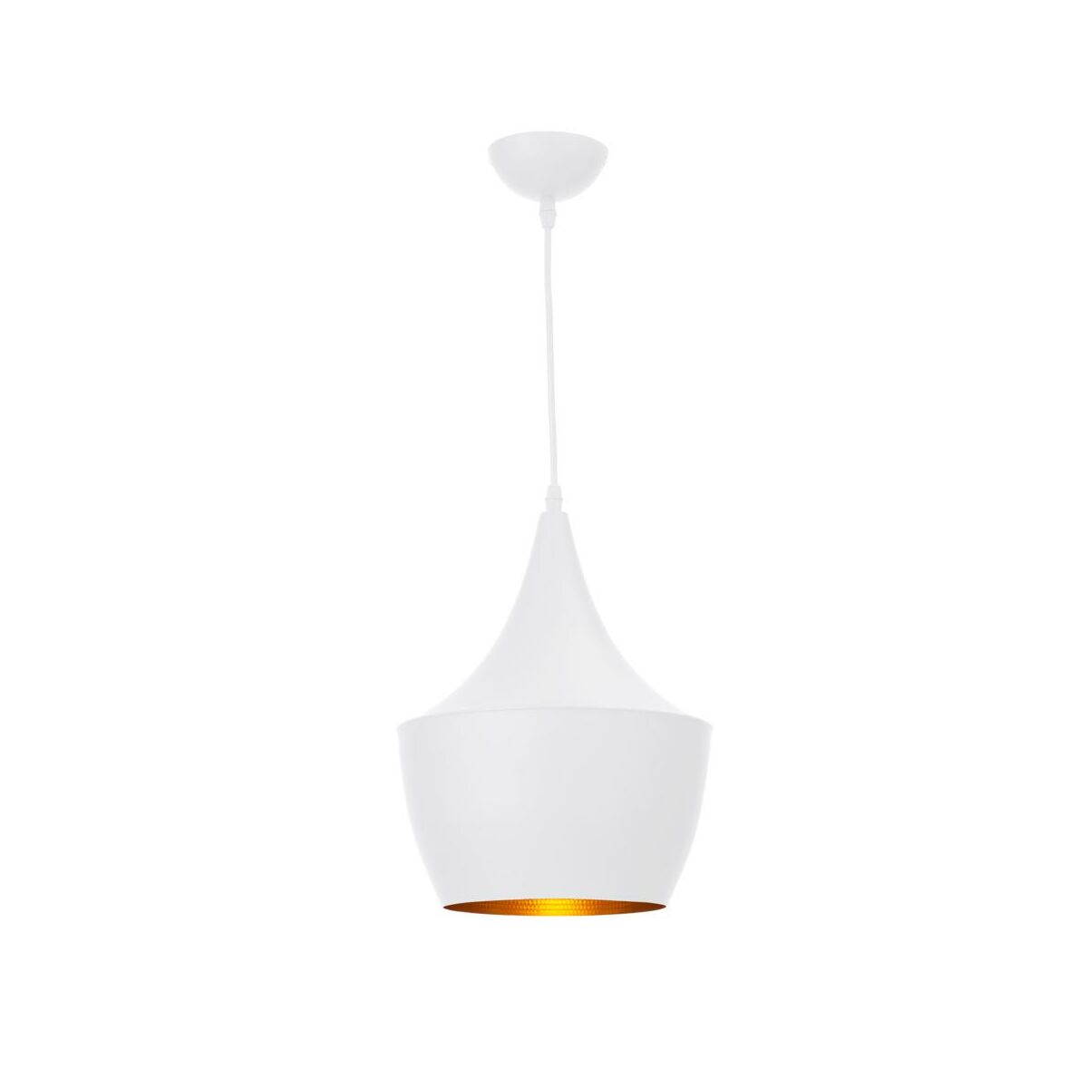 Lampa wisząca Caselle biała E27 Light Prestige