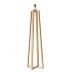 Podstawa lampy podłogowej Sachi 137 cm drewniana E27 Inspire