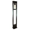 Lampa ogrodowa stojąca SPECTRA IP44 wys. 80 cm czarna E27 POLUX
