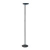 Lampa podłogowa Nenufar czarna LED Inspire