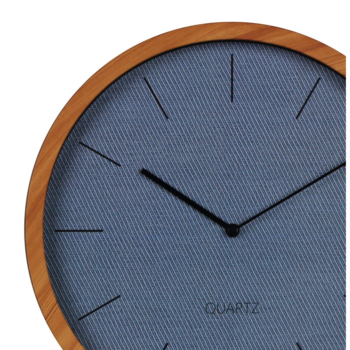 Zegar ścienny Bern śr. 30 cm niebieski