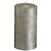 Świeca pieńkowa RUSTIC METALLIC BOLSIUS