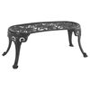Ławka ogrodowa ROMANTICA NERO 93 cm VEGA