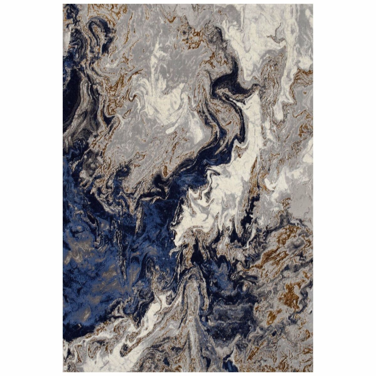 Dywan Nevada kamień szaro-niebieski 160 x 220 cm