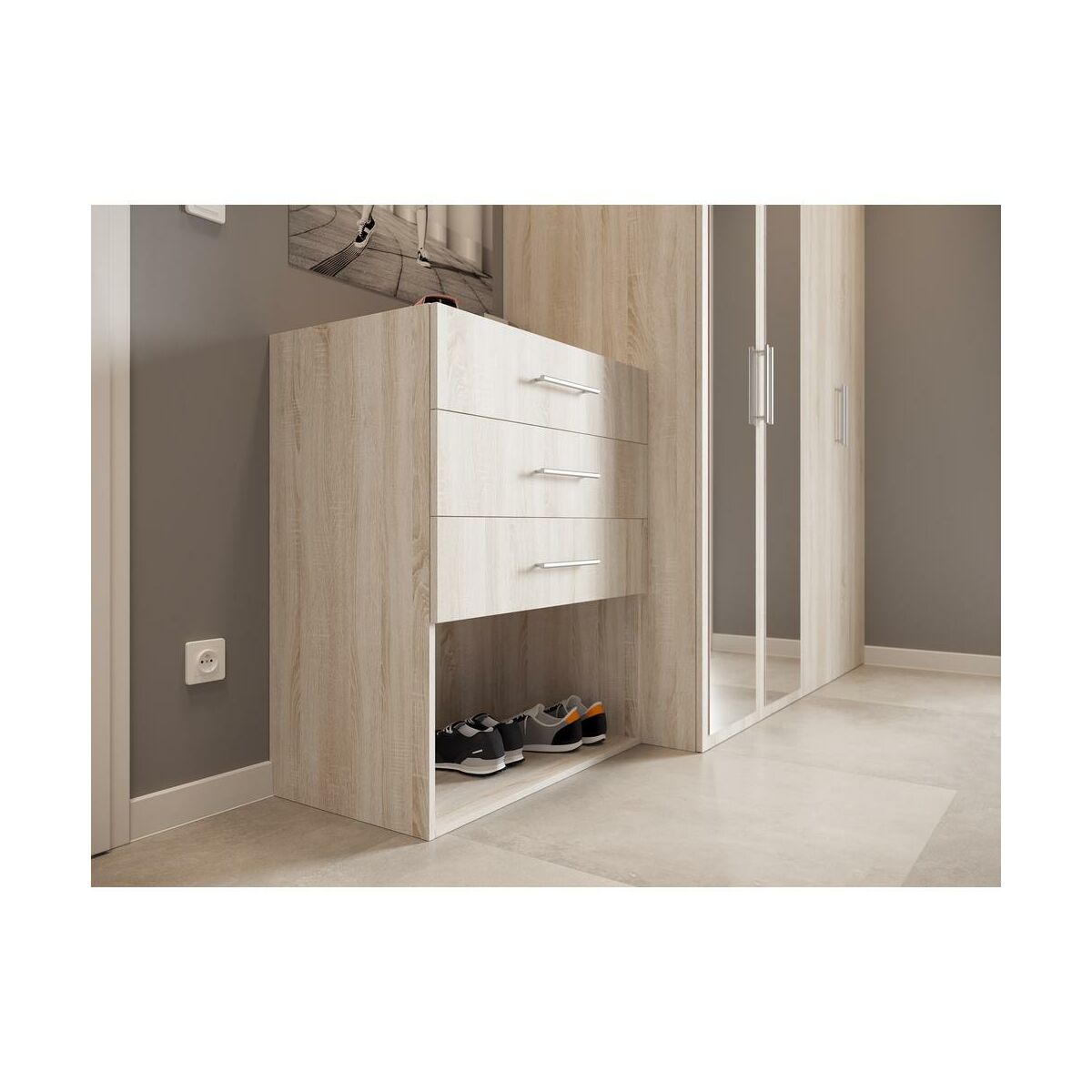 Drzwi do systemu Spaceo Home 230.2 x 39.8 cm Spaceo