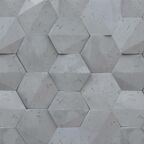 Kamień dekoracyjny PLAYA / HEXAGON 3D 37,5 x 20,5 cm STEINBLAU