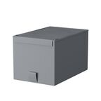 Pudełko Spaceo Home XS granit 8 L 18 x 28 x 16.5 cm Spaceo